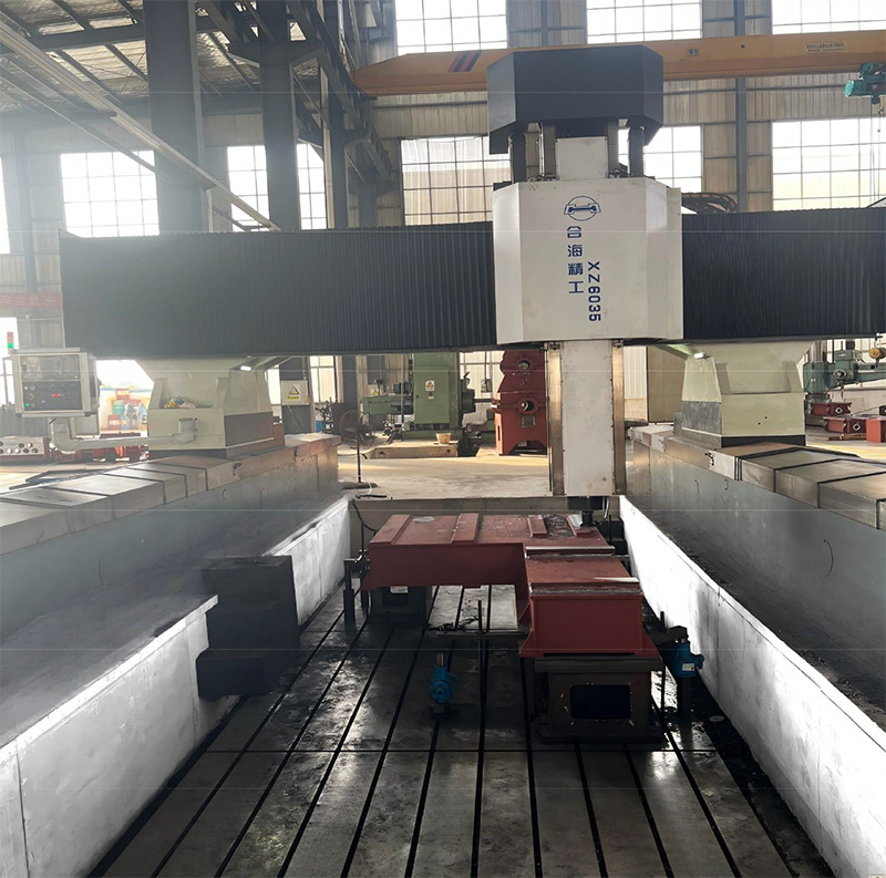 CNC milling machine horizontal lifting table