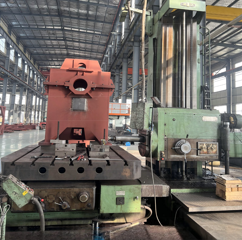 Digital display floor-type boring and milling machine